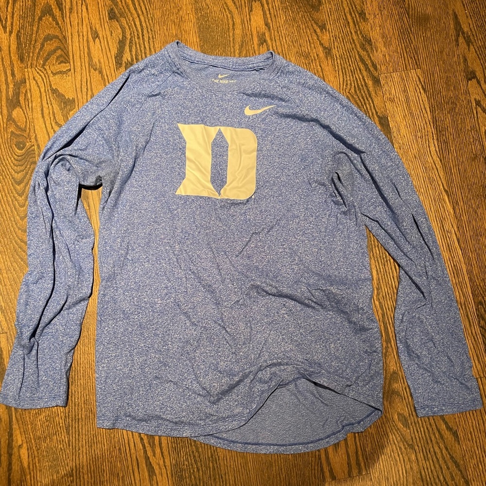 Duke Nike Dri Fit Long Sleeve